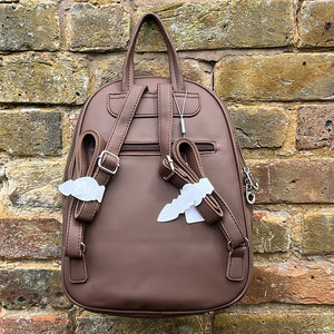 Our Bestseller Brown David Jones Backpack (back)