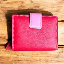 Load image into Gallery viewer, Bestseller Medium Leather RFID Purse | Candy (tab)
