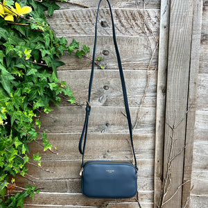 Small Bering Sea Double Zip Crossbody Bag (hanging)