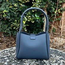 Load image into Gallery viewer, Bering Sea Structured Tote Bag (back)
