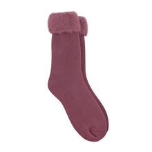 Load image into Gallery viewer, Berry Ladies Brushed Thermal Bed Socks
