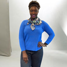 Load image into Gallery viewer, Bestselling Soft Knit Boat Neck Jumper – 14 Colours (royal blue)

