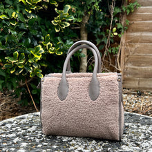 Load image into Gallery viewer, Taupe Faux Fur Grab Bag
