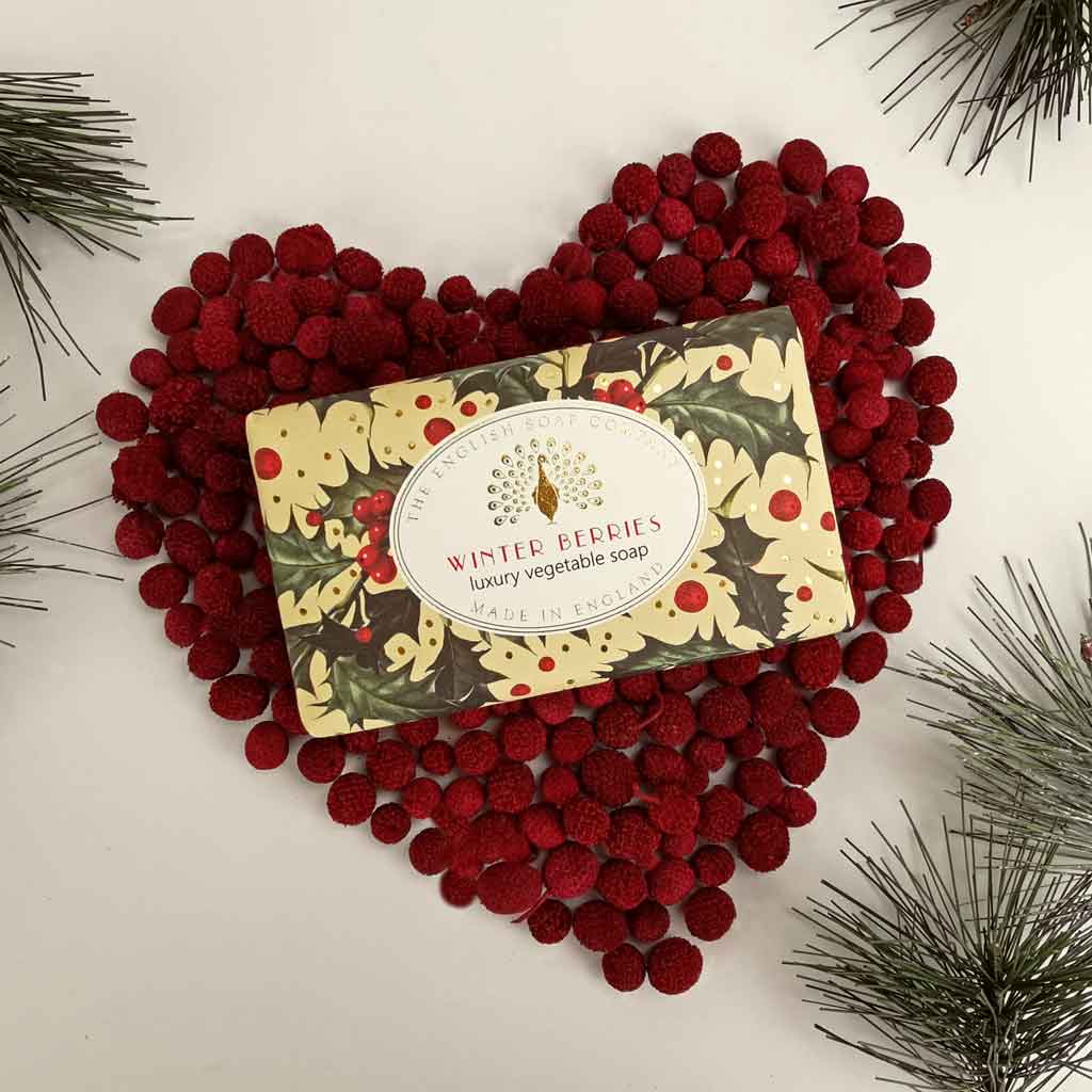 Winter Berries Christmas Soap