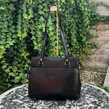 Load image into Gallery viewer, Carlotta Italian Leather Multi-Compartment Shoulder Bag (black)
