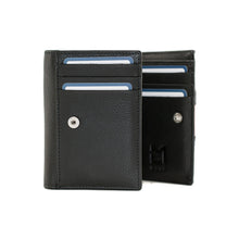 Load image into Gallery viewer, Cool Cats Medium Leather Tri fold Purse (press stud)
