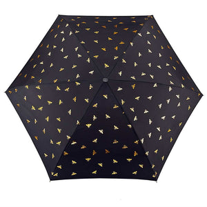 Golden Bees Tiny Umbrella