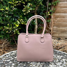 Load image into Gallery viewer, Adobe Rose Structured Stylish Handbag (back)
