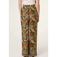 Load image into Gallery viewer, Autumn Leaf Print Wide Leg Trousers
