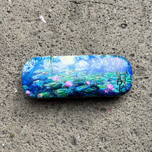 Load image into Gallery viewer, Impressionist Art Design Glasses Case | Water Lilies
