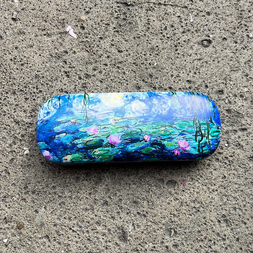 Impressionist Art Design Glasses Case | Water Lilies
