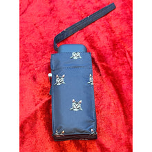 Load image into Gallery viewer, Dark Grey Peekaboo Cat Tiny Umbrella (closed)
