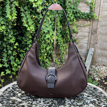 Load image into Gallery viewer, David Jones Buckle Detail Slouch Shoulder Bag
