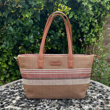Load image into Gallery viewer, David Jones Coastal Stripe Tote Bag
