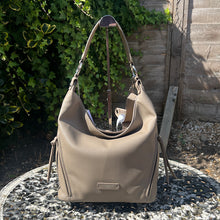 Load image into Gallery viewer, David Jones Shoulder Bag with Twin Front Zip Pockets
