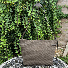 Load image into Gallery viewer, David Jones Woven Belt Detail Shoulder Bag (back)
