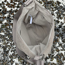 Load image into Gallery viewer, Abbey Stone Corduroy Satchel Bag (open)
