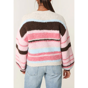 Sweet Harmony Stripe Knit Jumper (back)