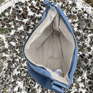 Bering Sea Corduroy Satchel Bag (open)