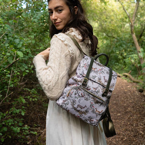 A Night's Tale Crystal Grey Woodland Mini Backpack