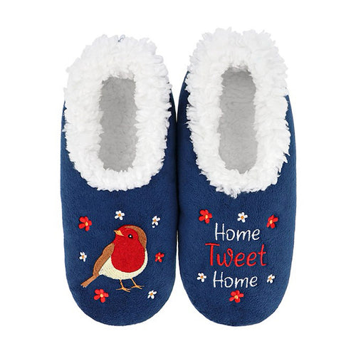 Home Tweet Home Robin Slippers 🐦💙✨