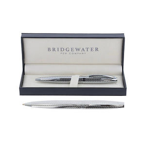 Bridgewater Lancaster All Chrome Ballpoint Pen