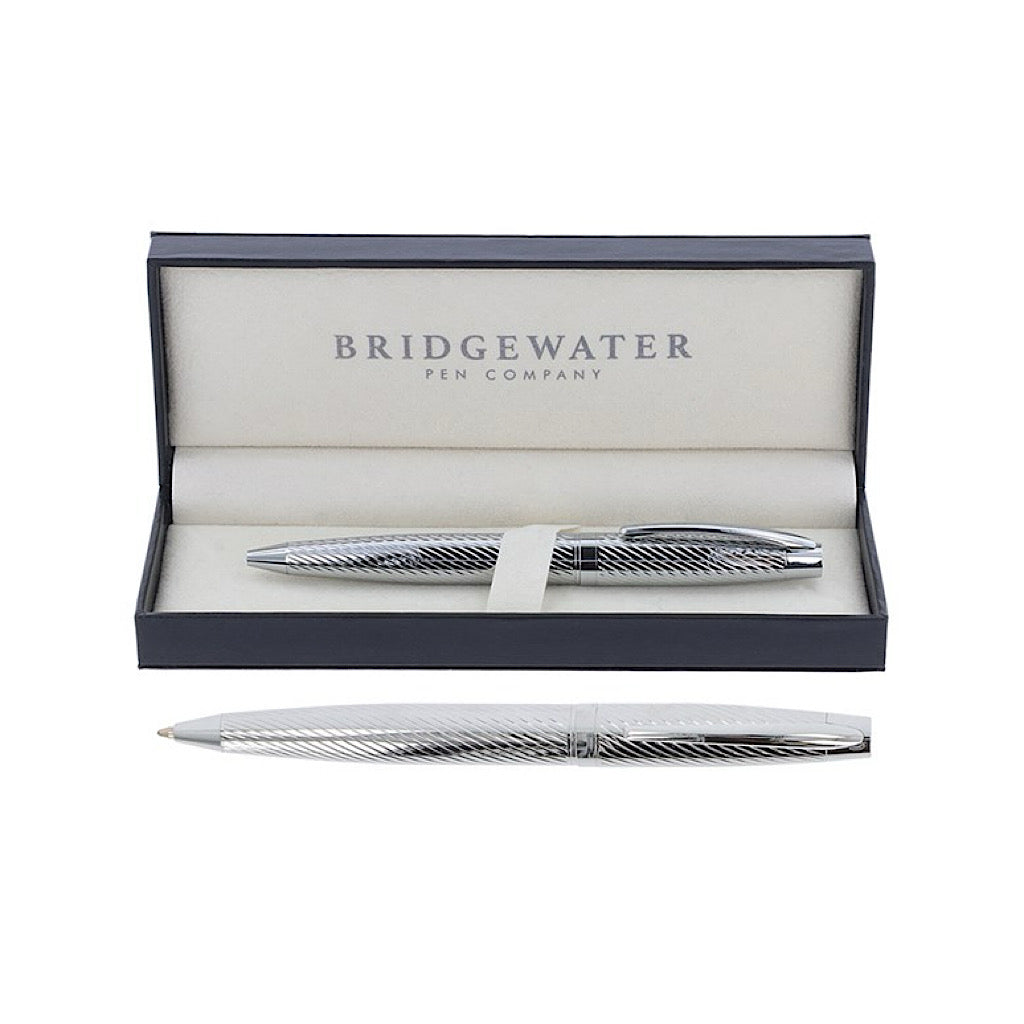 Bridgewater Lancaster All Chrome Ballpoint Pen