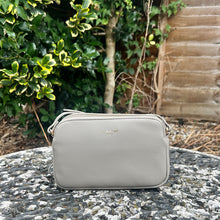 Load image into Gallery viewer, Small Abbey Stone Double Zip Crossbody Bag
