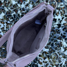 Load image into Gallery viewer, Flat Front Zip Pocket Crossbody Bag (Open)
