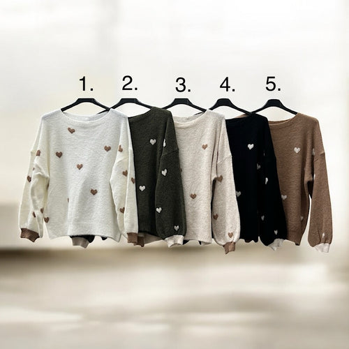 Sweetheart Soft Knit Jumper