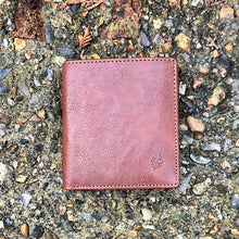 Load image into Gallery viewer, Gents Tan Leather Tri-Fold Wallet By Oak
