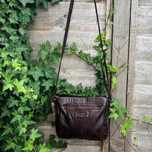 Load image into Gallery viewer, Gianni Conti Italian Leather Multi-Compartment Crossbody Bag (hanging)
