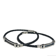 Load image into Gallery viewer, Men&#39;s Stylish Modern Leather Bracelet
