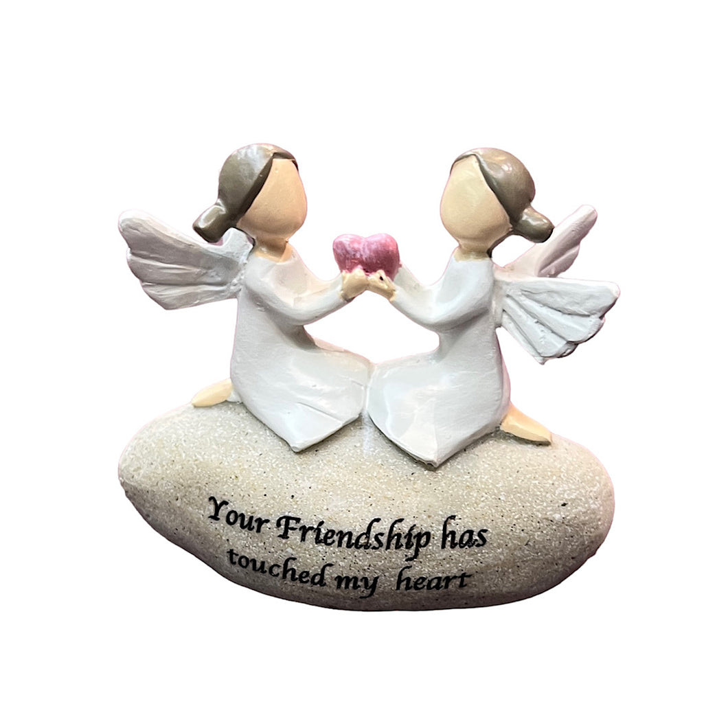 Sentiment Angels On A Stone