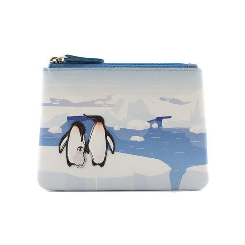 Arctic Embrace Penguin Coin Purse 🐧💙