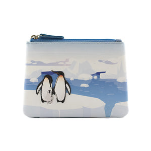 Arctic Embrace Penguin Coin Purse 🐧💙