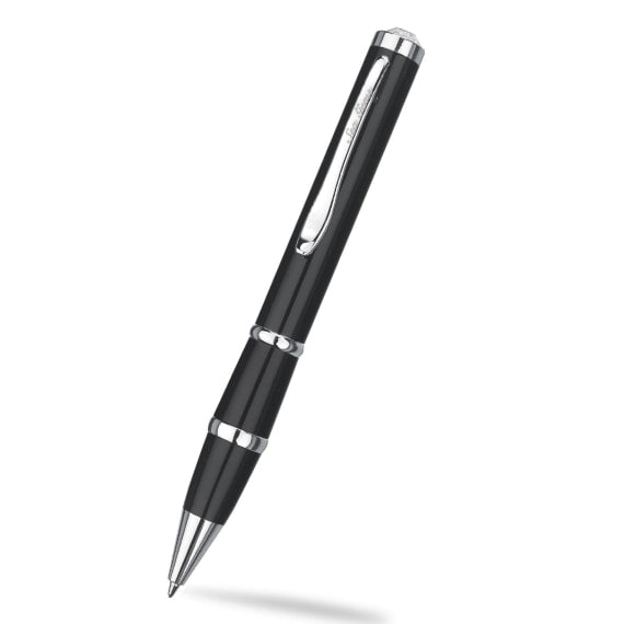 Black 2 Ring Ballpoint Pen