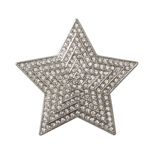 Star Crystal Magnetic Brooch