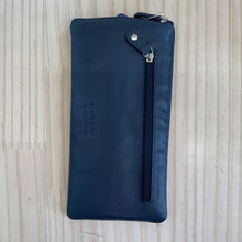 Load image into Gallery viewer, Navy Leather Glasses Case
