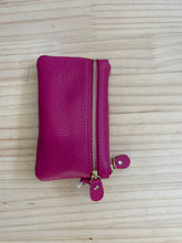 Load image into Gallery viewer, Pink Leather Key Case Purse
