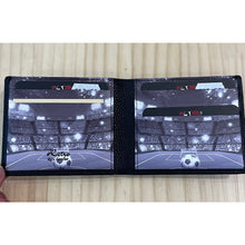 Load image into Gallery viewer, Retro Football Leather Wallet | Black
