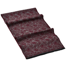 Load image into Gallery viewer, Luxuriously Soft Paisley Print Scarf | Burgundy
