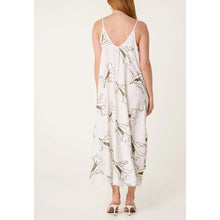 Load image into Gallery viewer, Ivory &amp; Olive Embroidered Floral Swing Maxi Dress (back)
