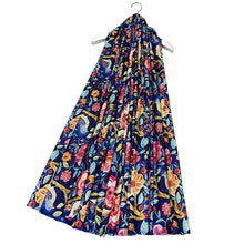 Load image into Gallery viewer, Midnight Garden Birds Scarf

