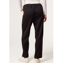 Load image into Gallery viewer, Monochrome Stripe Relaxed Drawstring Trousers (back)
