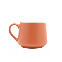 Load image into Gallery viewer, Morning Pumpkin Ceramic Mug – Orange (back)

