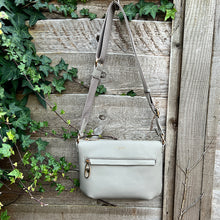 Load image into Gallery viewer, Neat &amp; Compact Abbey Stone Crossbody Bag (hanging)
