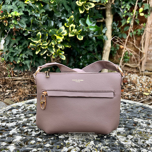 Neat & Compact Bitter Chocolate Crossbody Bag