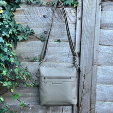 Load image into Gallery viewer, Olive Branch Flat Front Zip Pocket Crossbody Bag (hanging)
