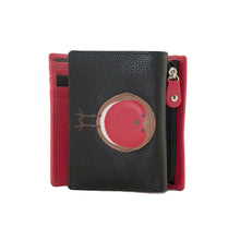 Load image into Gallery viewer, Robin Leather Tri Fold Purse (side)
